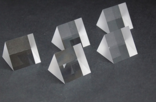 CaF2 prisms used in infrared and Ultraviolet applications. Machined and polished by Crystran 